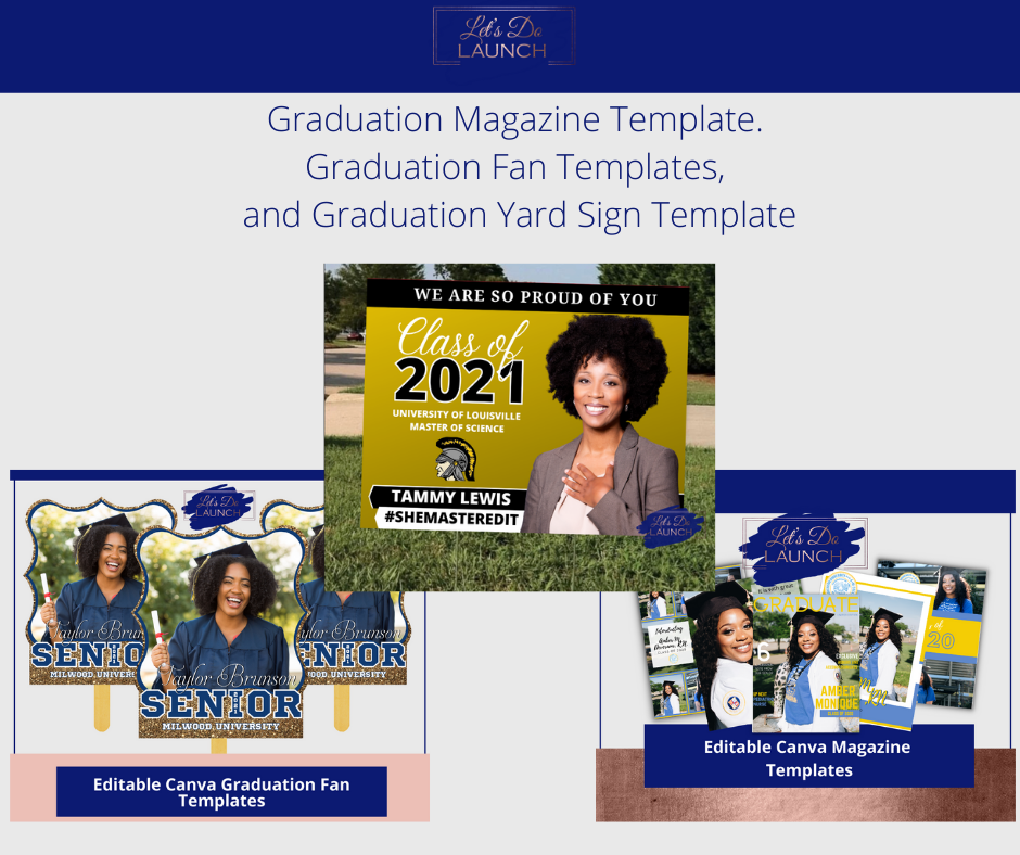 Graduation Template Bundle